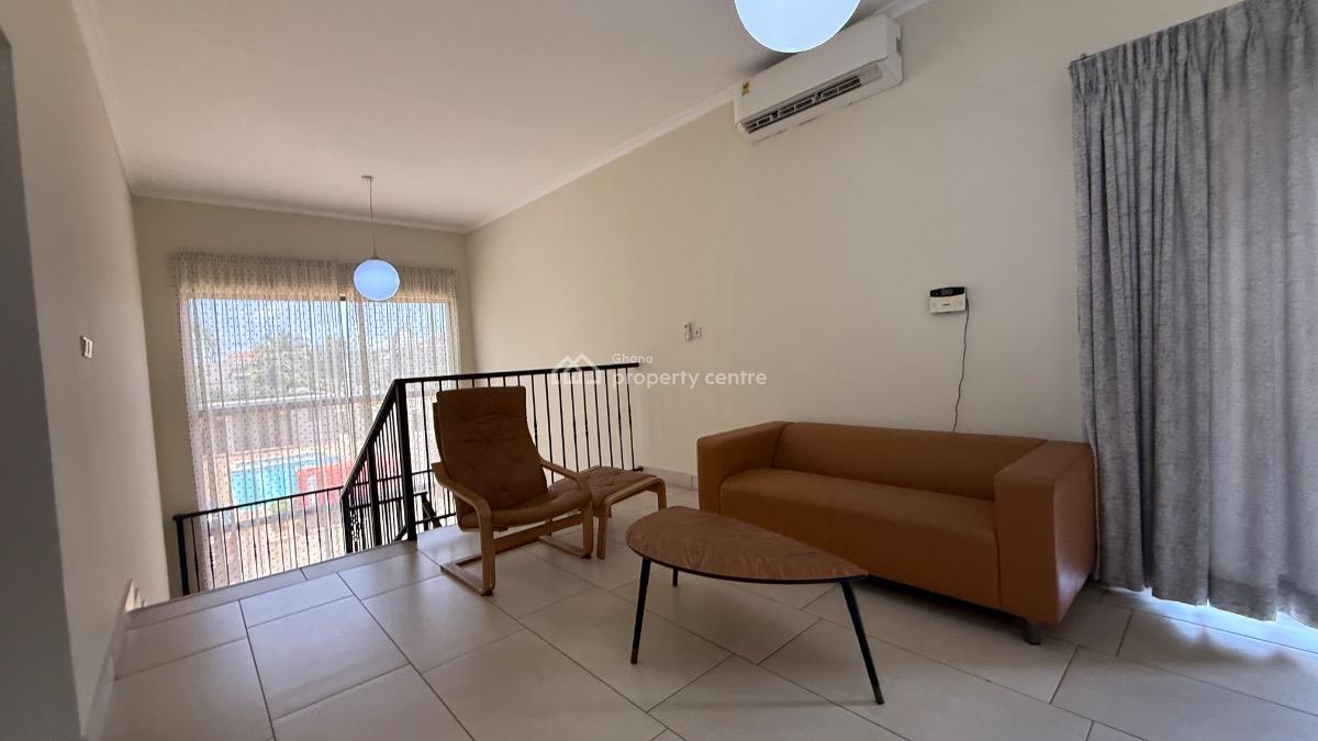 Furnished 3 Bedroom Townhouse in a Gated Community with Pool and Gym, Cantonments, Accra, Townhouse for Rent