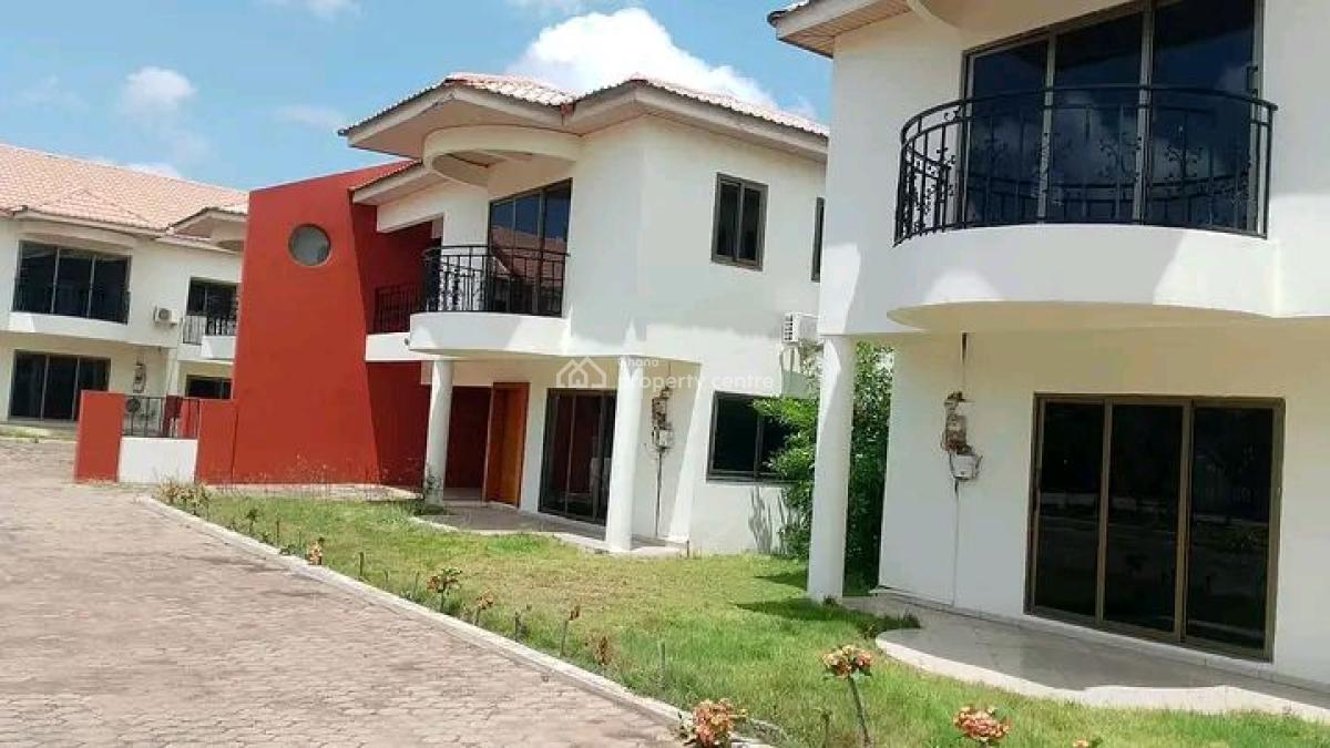 Modern Semi Furnished 3-bed Home @north Legon, Ghana, North Legon, Accra, Semi-detached Duplex for Rent