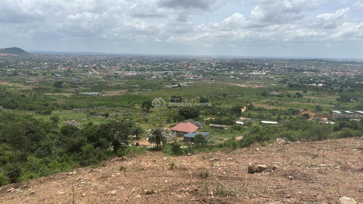 30 Plots of Hill View Land at Peduase, Peduase, Aburi, Akuapim South Municipal, Eastern Region, Land for Sale