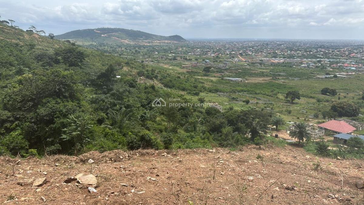 30 Plots of Hill View Land at Peduase, Peduase, Aburi, Akuapim South Municipal, Eastern Region, Land for Sale