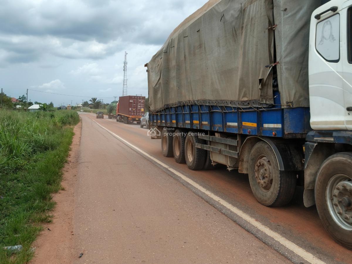 4 Plots ( Highway Road Side) Boankra Inland Port, Boankra Inland Port., Ejisu-juaben Municipal, Ashanti, Commercial Land for Sale
