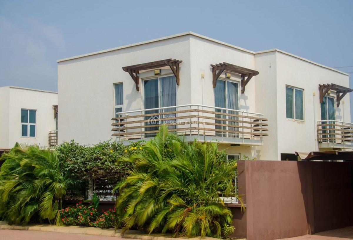 4 Bedroom Townhouse in a Gated Community with Pool and Fitness Center, Bush Road, Tse Addo, Accra, Detached Duplex for Rent