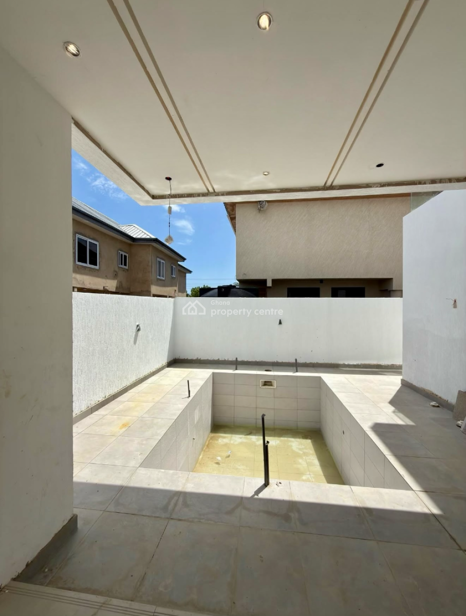 Detached 4 Bedroom Duplex with Swimming Pool, Mahama Road, East Airport, Airport Residential Area, Accra, Detached Duplex for Sale