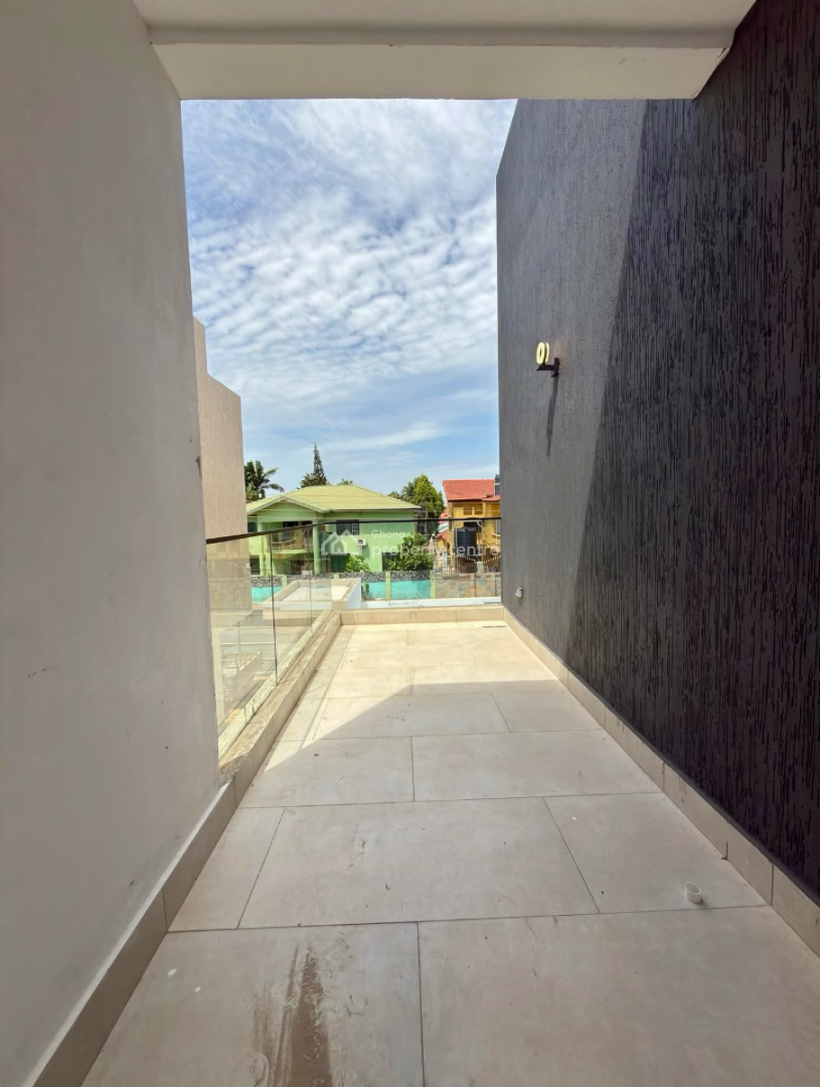 Detached 4 Bedroom Duplex with Swimming Pool, Mahama Road, East Airport, Airport Residential Area, Accra, Detached Duplex for Sale