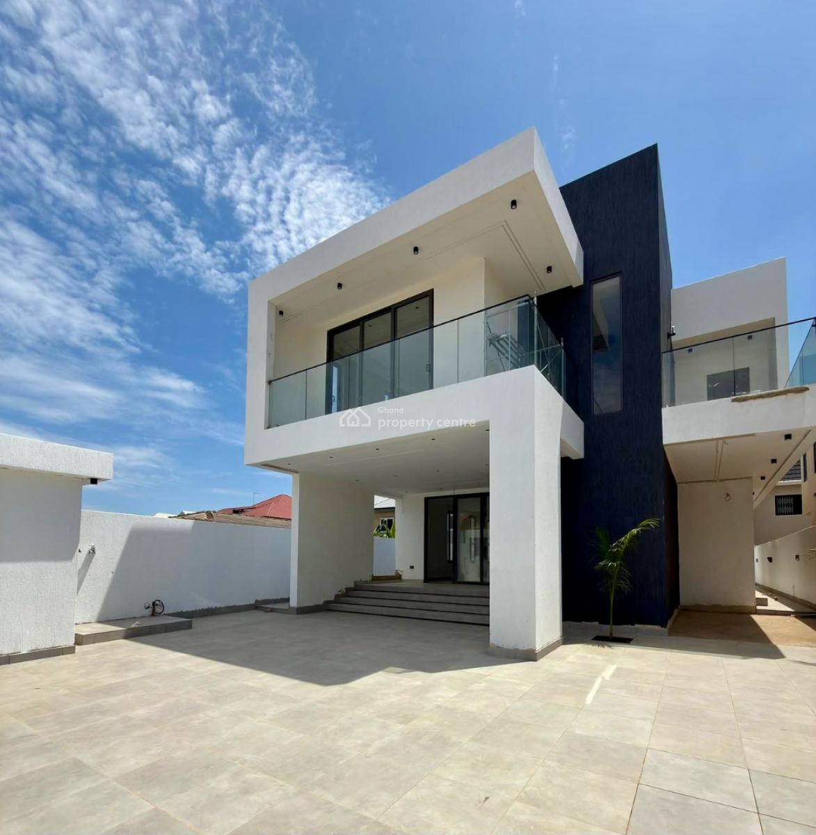Detached 4 Bedroom Duplex with Swimming Pool, Mahama Road, East Airport, Airport Residential Area, Accra, Detached Duplex for Sale
