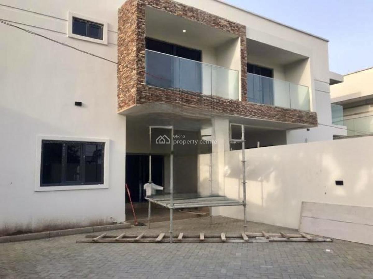 3 Bedroom Duplex with Staff Quarters, Mahama Road, East Airport, Airport Residential Area, Accra, Semi-detached Duplex for Sale