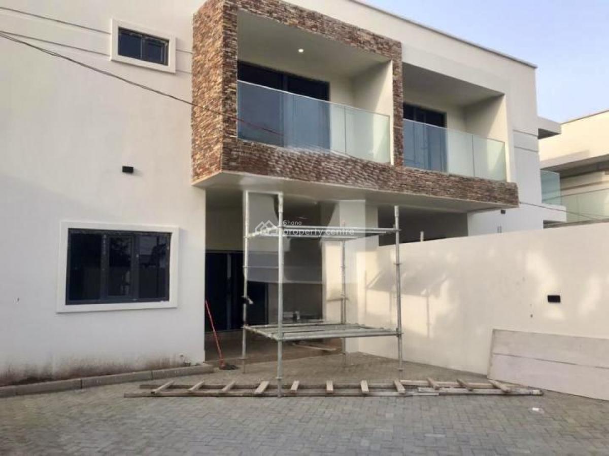 3 Bedroom Duplex with Staff Quarters, Mahama Road, East Airport, Airport Residential Area, Accra, Semi-detached Duplex for Sale