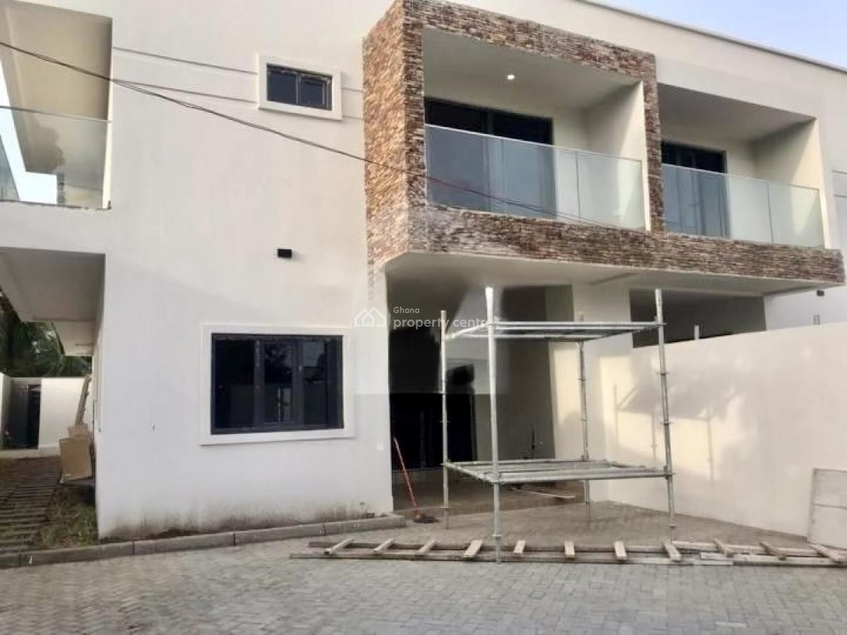 3 Bedroom Duplex with Staff Quarters, Mahama Road, East Airport, Airport Residential Area, Accra, Semi-detached Duplex for Sale