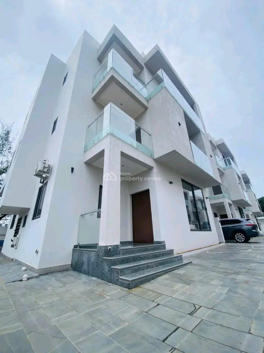 Luxury 4-bed-townhouse @airport City, Ghana, Airport Residential Area, Accra, Townhouse for Rent