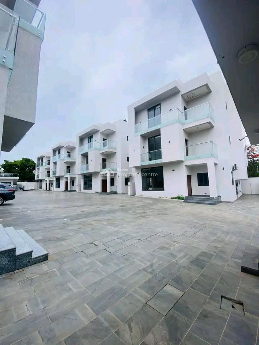 Luxury 4-bed-townhouse @airport City, Ghana, Airport Residential Area, Accra, Townhouse for Rent