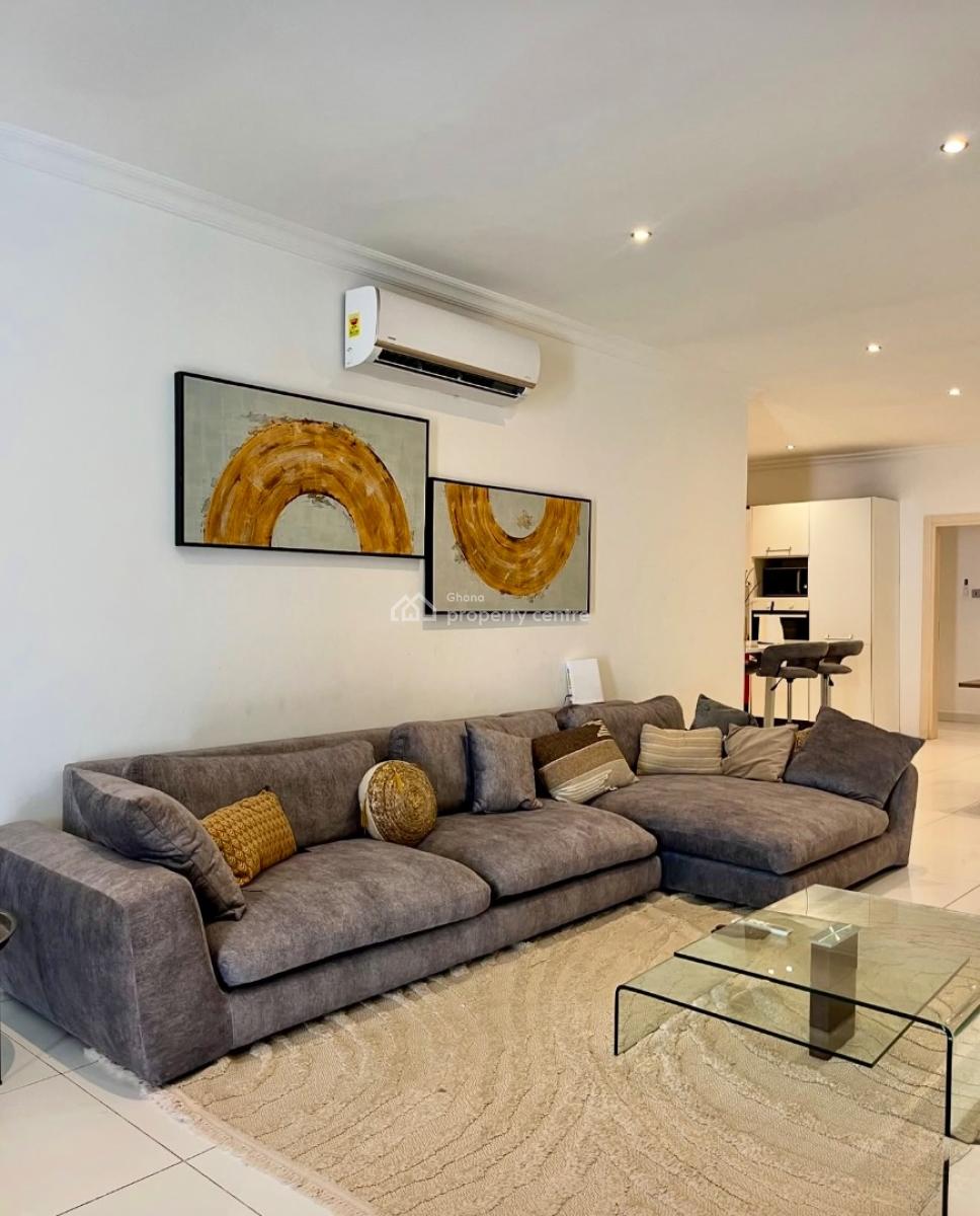 Furnished 3 Bedroom Apartment with Staff Quarters and Swimming Pool, Cantonments, Accra, Apartment for Rent