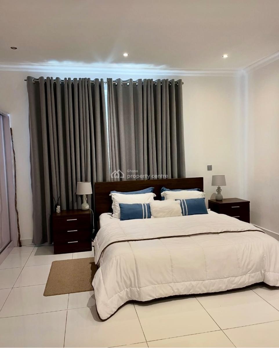 Furnished 3 Bedroom Apartment with Staff Quarters and Swimming Pool, Cantonments, Accra, Apartment for Rent