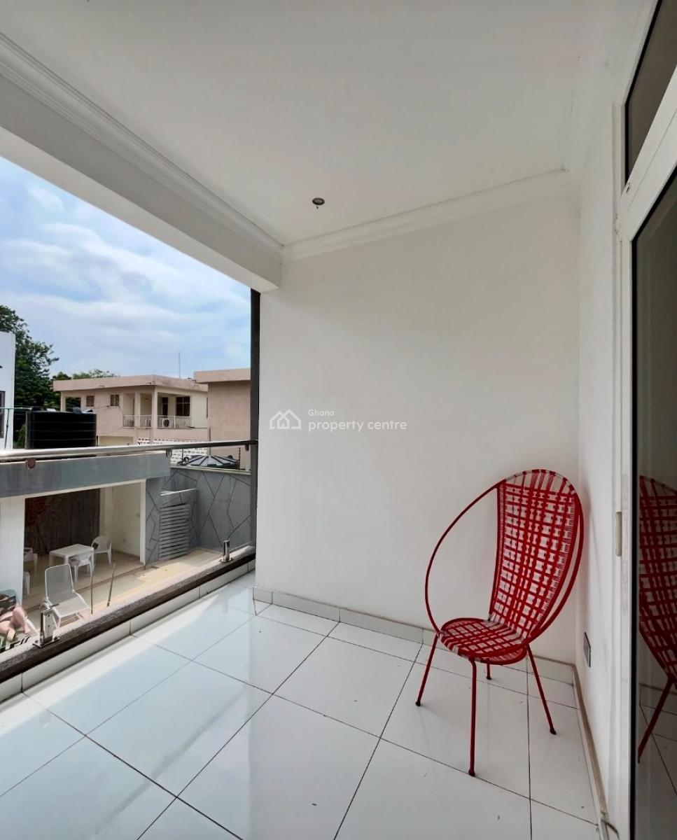 Furnished 3 Bedroom Apartment with Staff Quarters and Swimming Pool, Cantonments, Accra, Apartment for Rent