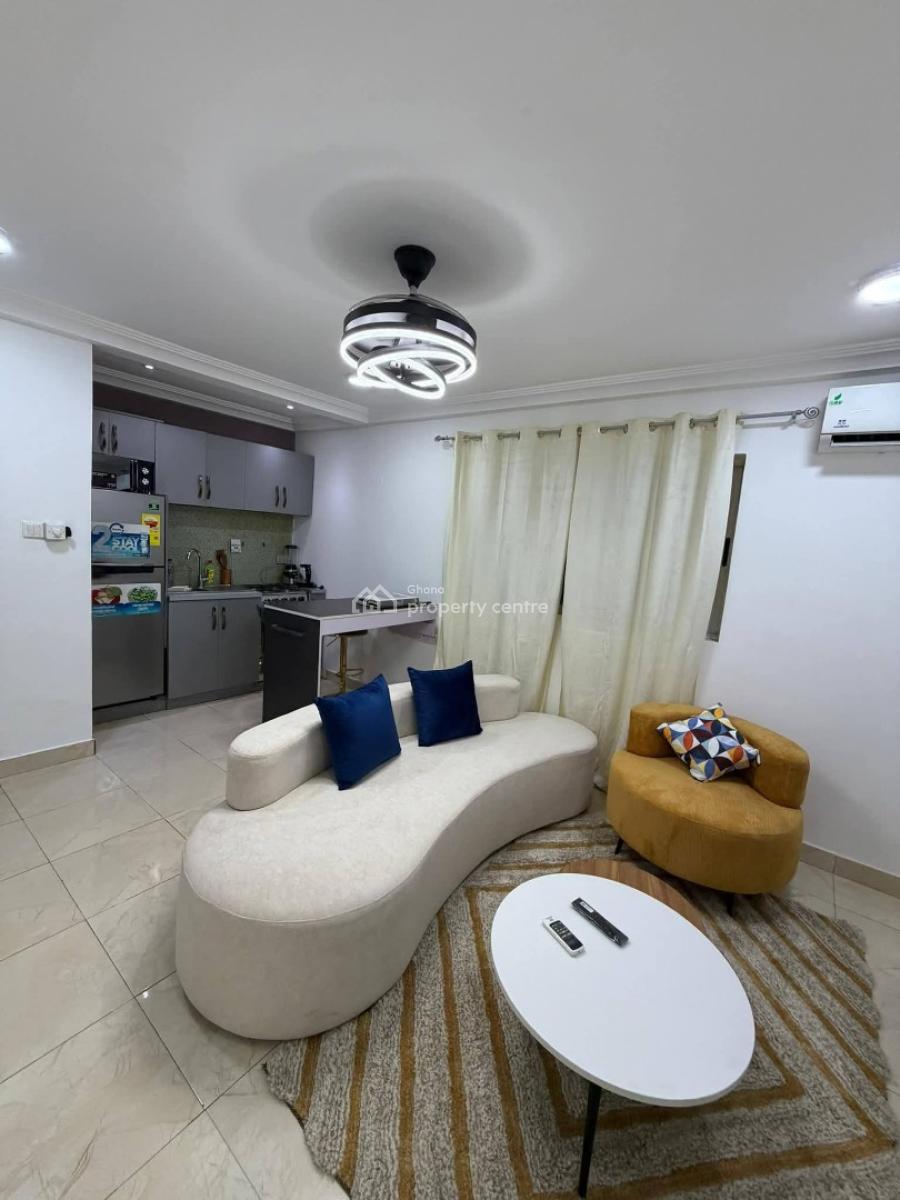 Fully Furnished One Bedroom a&c, East Legon, Accra, Mini Flat for Rent