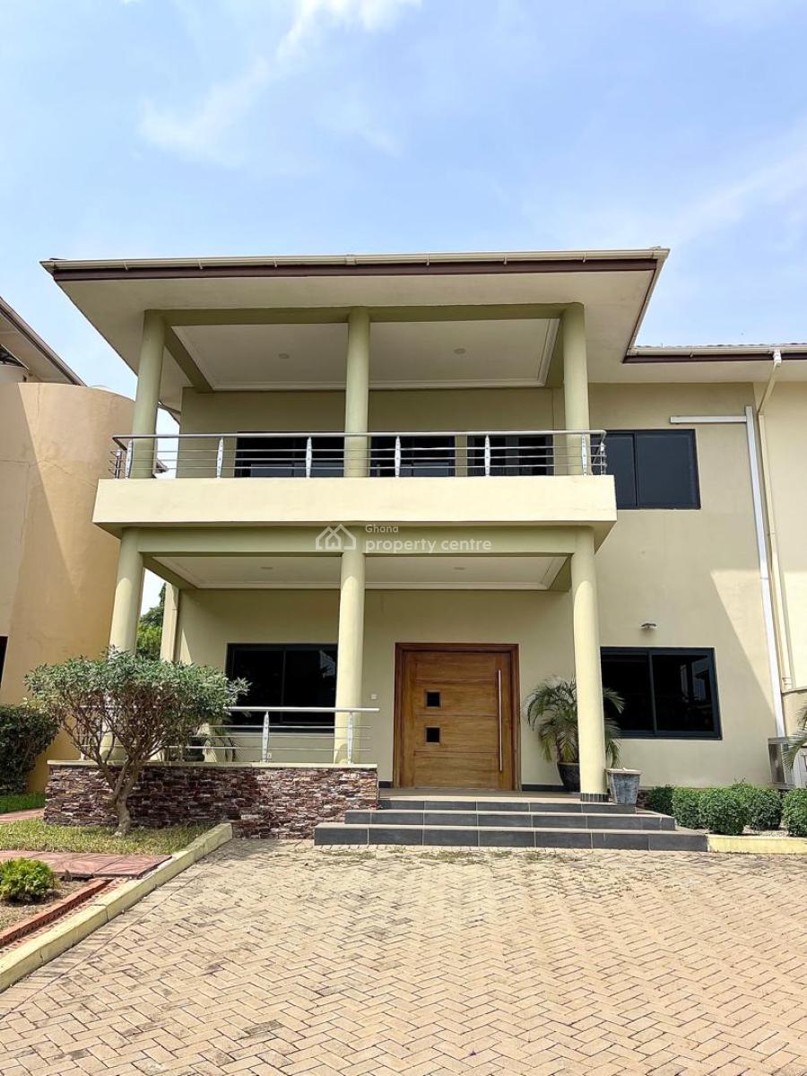 4 Bedroom Duplex with Staff Quarters in a Gated Community, Cantonments, Accra, Semi-detached Duplex for Rent