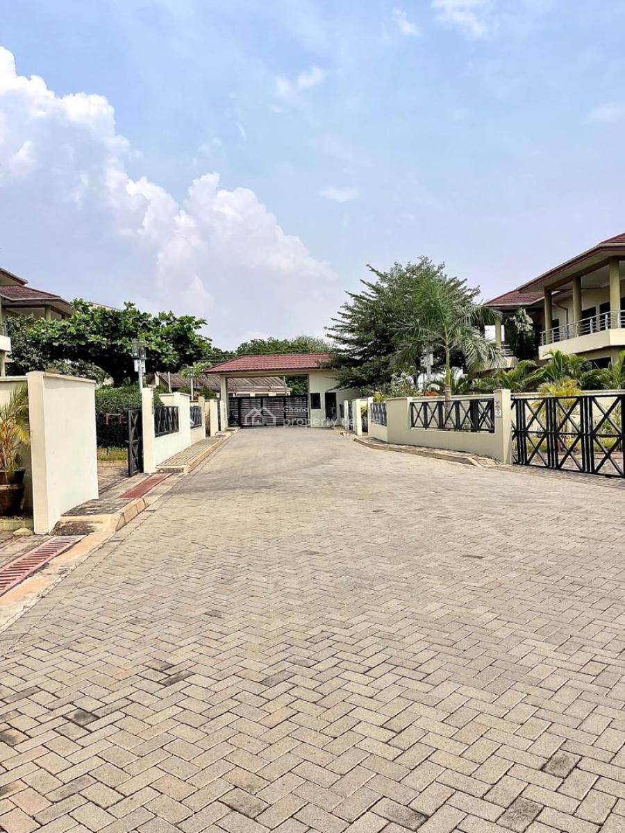 4 Bedroom Duplex with Staff Quarters in a Gated Community, Cantonments, Accra, Semi-detached Duplex for Rent