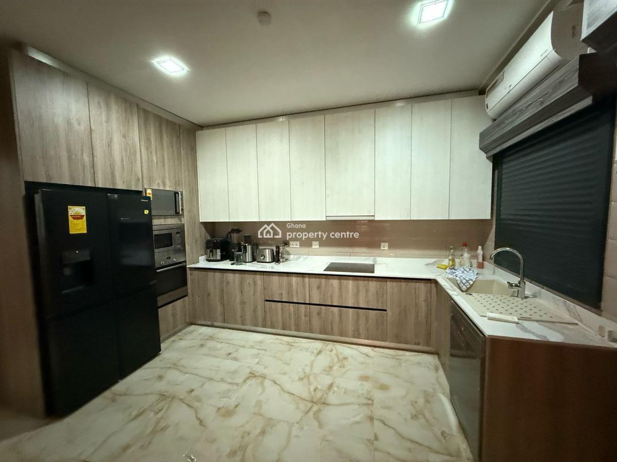 Furnished 4 Bedroom Duplex with Staff Quarters, Cantonments, Accra, Semi-detached Duplex for Rent