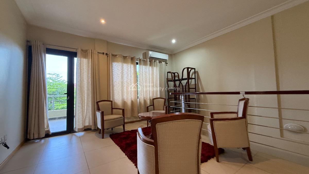Furnished 4 Bed Duplex with Staff Room in a Gated Community with Pool, Cantonments, Accra, Semi-detached Duplex for Rent