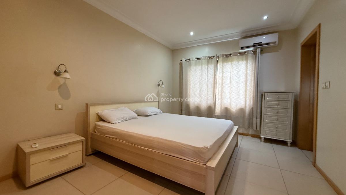 Furnished 4 Bed Duplex with Staff Room in a Gated Community with Pool, Cantonments, Accra, Semi-detached Duplex for Rent