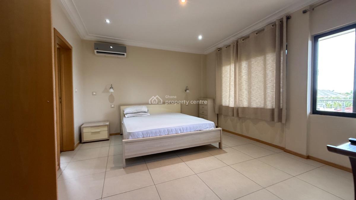 Furnished 4 Bed Duplex with Staff Room in a Gated Community with Pool, Cantonments, Accra, Semi-detached Duplex for Rent