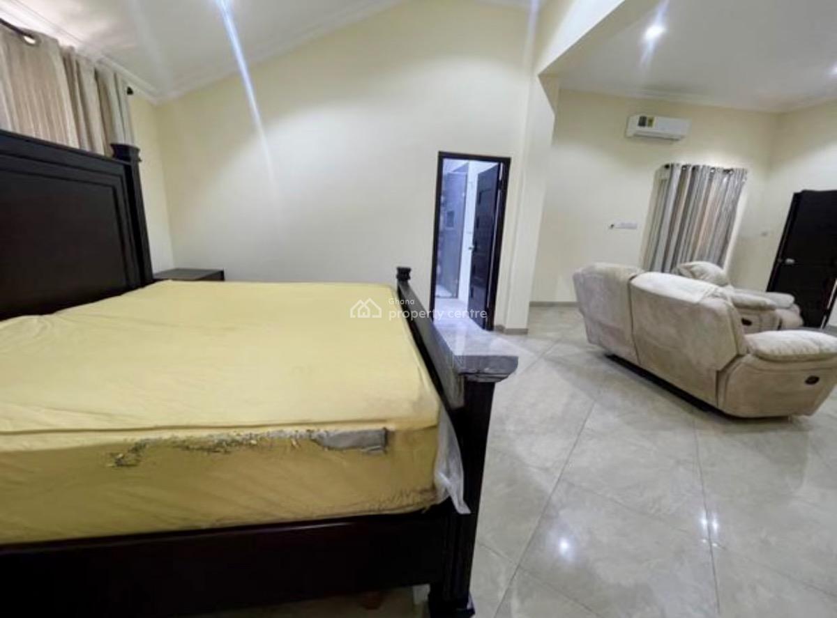 Detached 4 Bedroom Bungalow with Staff Quarters, North Ridge, Accra, Detached Bungalow for Rent