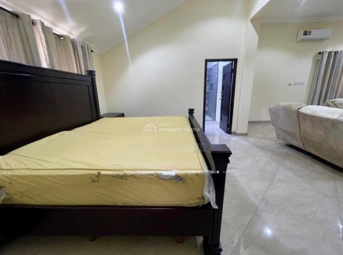 Detached 4 Bedroom Bungalow with Staff Quarters, North Ridge, Accra, Detached Bungalow for Rent