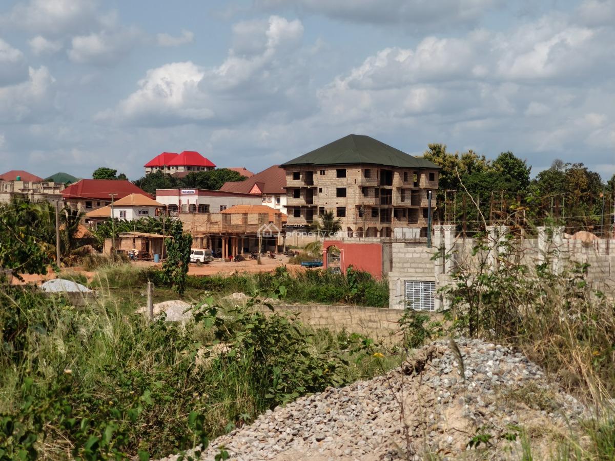 Plot.                ( 4th Plot Main Road ), Kenyasi Achiase, Near Abrem Station., Kumasi Metropolitan, Ashanti, Residential Land for Sale