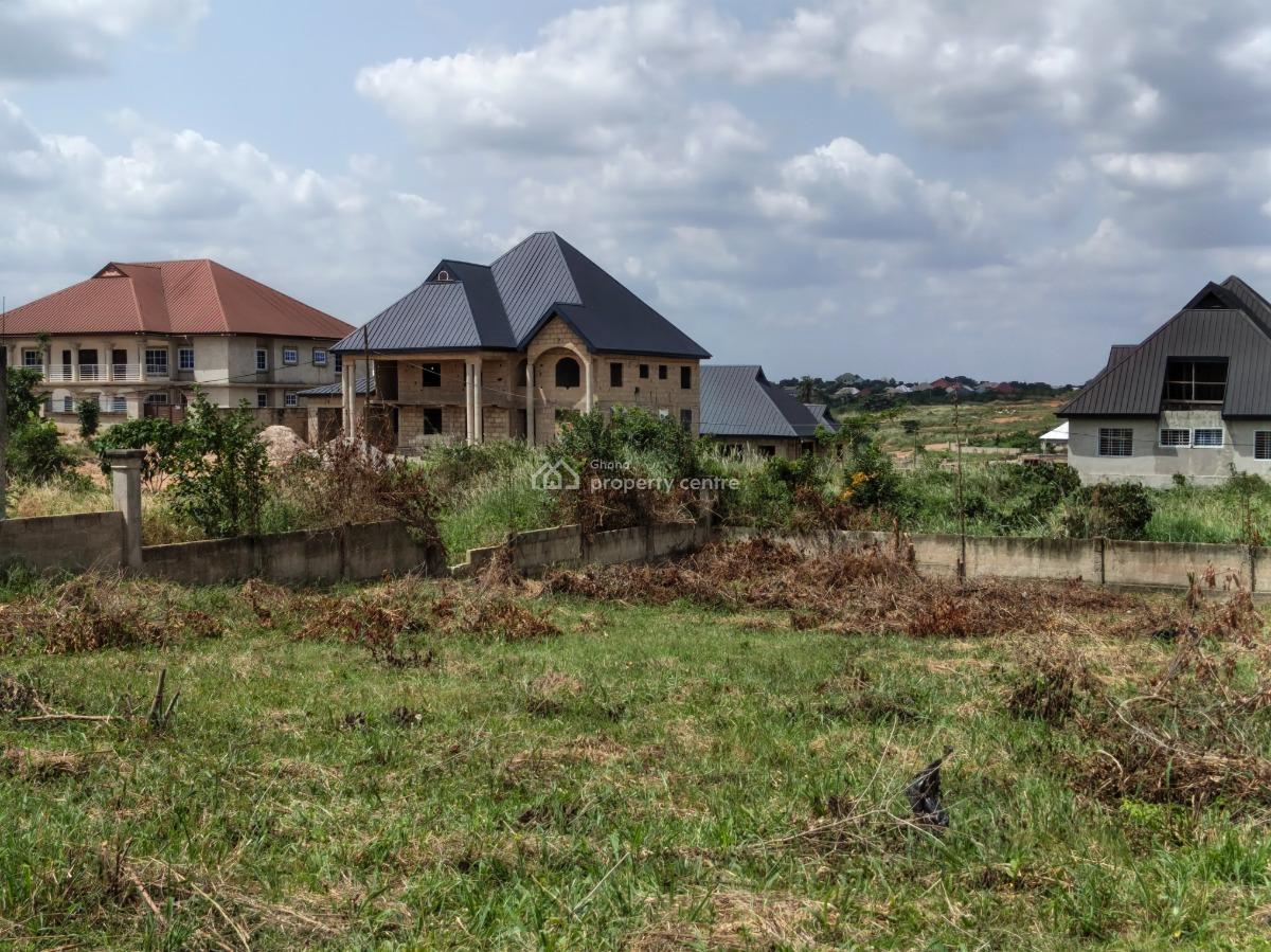 6 Plots.   ( Fence Walled), Antoa, Near Kenyasi Abrem., Kumasi Metropolitan, Ashanti, Land for Sale