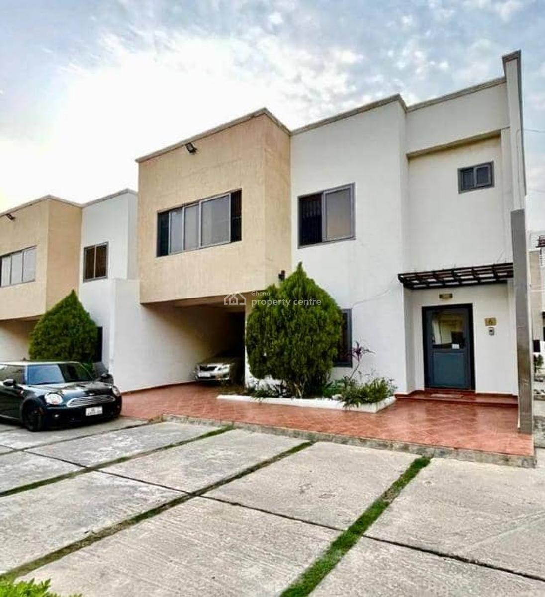 3-bedrooms Fully Finished Townhouse, The Browns Realtor. Dzorwulu, Dzorwulu, Accra, Townhouse for Rent
