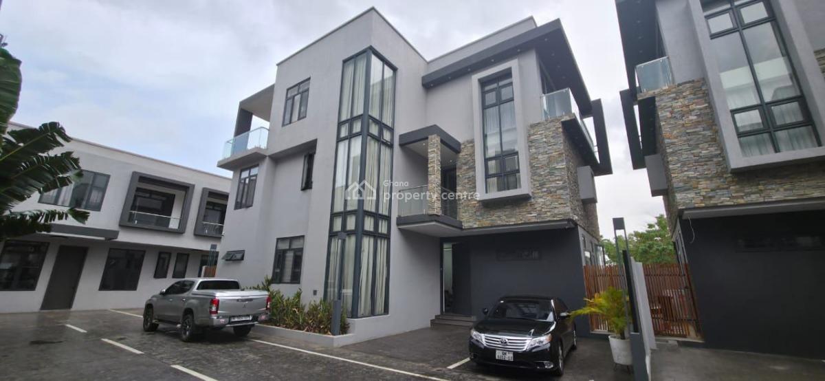Luxurious 5-bed Townhome @ Cantonment, Ghana, Cantonments, Accra, Townhouse for Rent