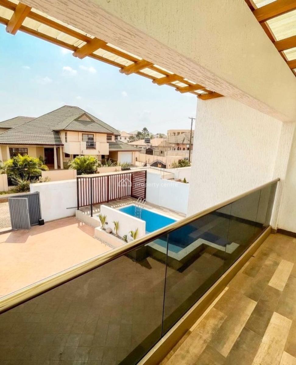 Furnished 4 Bedroom Duplex with Swimming Pool, West Trasacco, East Legon, Accra, Detached Duplex for Rent