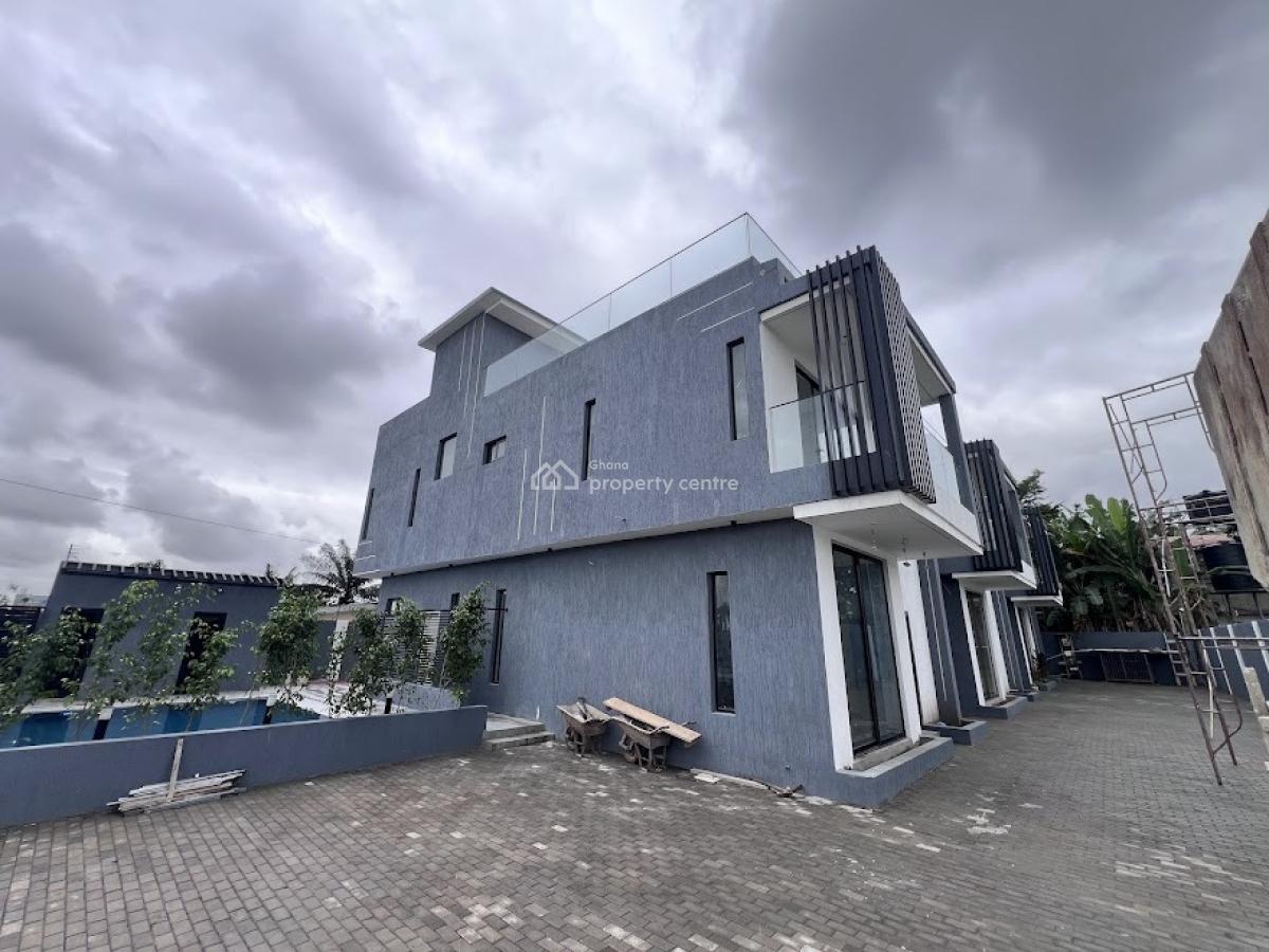 4 Bedroom Townhouse in a Gated Community with Swimming Pool, Dzorwulu, West Airport, Airport Residential Area, Accra, Townhouse for Rent