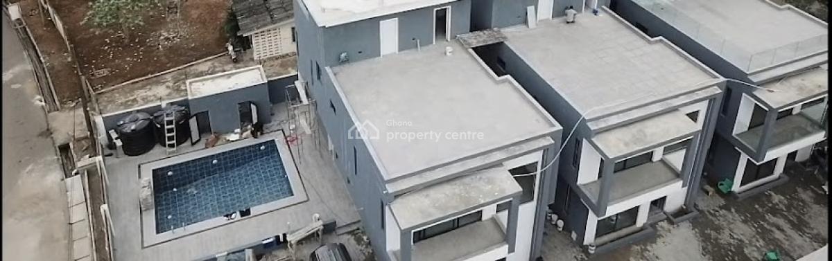 4 Bedroom Townhouse in a Gated Community with Swimming Pool, Dzorwulu, West Airport, Airport Residential Area, Accra, Townhouse for Rent