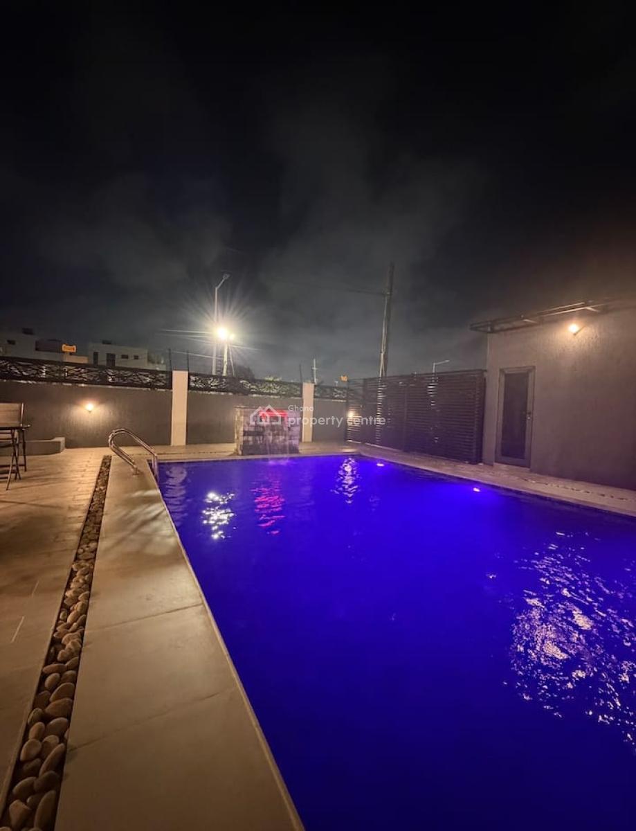 4 Bedroom Townhouse in a Gated Community with Swimming Pool, Dzorwulu, West Airport, Airport Residential Area, Accra, Townhouse for Rent