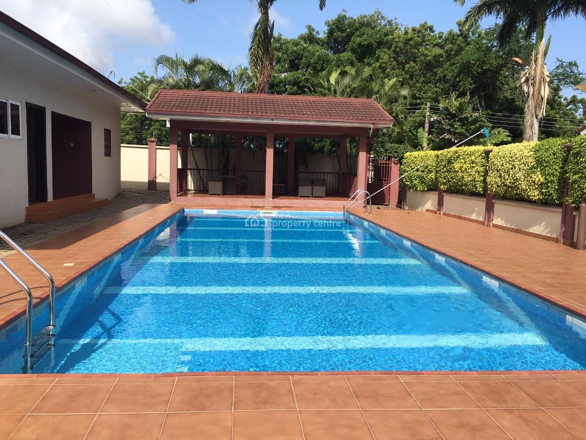 3 Bedroom Duplex with Staff Quarters in a Gated Community with Pool, Cantonments, Accra, Detached Duplex for Rent