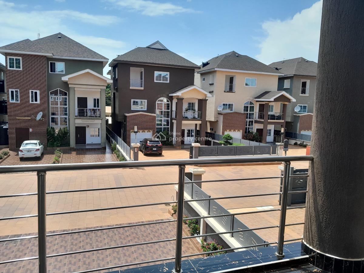 Furnished 4 Bedroom Duplex in a Gated Community with Swimming Pool, North Ridge, Accra, Detached Duplex for Rent