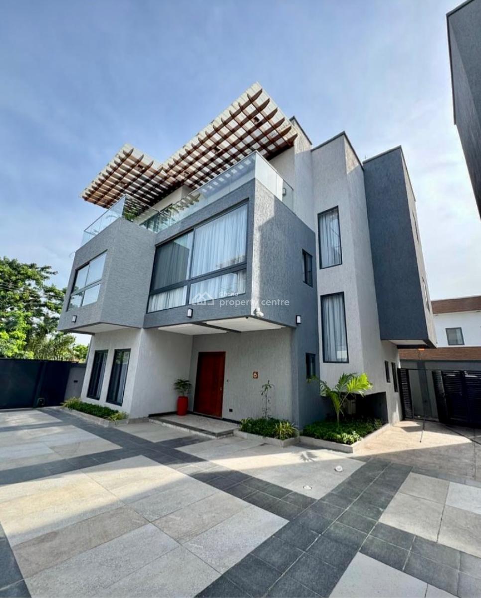Furnished 4 Bedroom Townhouse in a Gated Community, Airport Residential Area, Accra, Townhouse for Rent