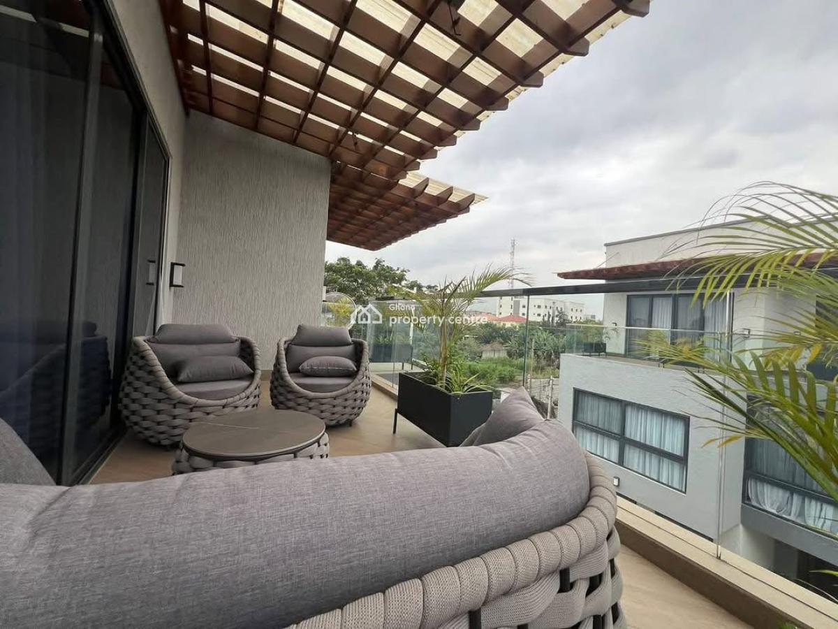 Furnished 4 Bedroom Townhouse in a Gated Community, Airport Residential Area, Accra, Townhouse for Rent