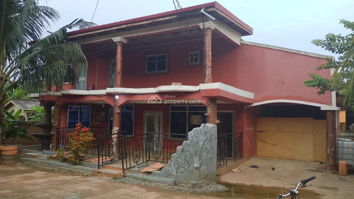 5brm Storey at Awoshie Anyaa Deeper Life Area, Accra, Anyaa Deeper Life Area, Awoshie, Ga Central Municipal, Accra, Detached Bungalow for Sale