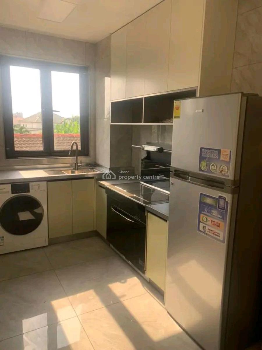 Fully Furnished 1-bed Flat @dzorwulu, Dzorwulu, Accra, Apartment for Rent