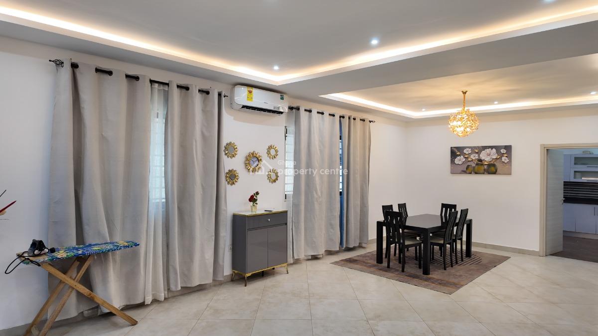 East Legon 4 Bed Gated Community Townhouse- (furnished), Near a & C Mall, East Legon, Accra, Townhouse for Rent