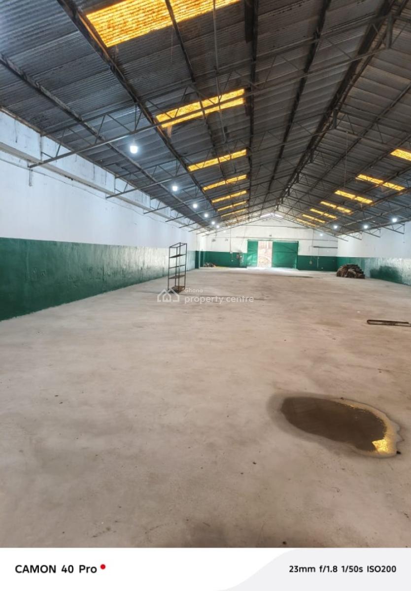 Warehouse in a Prime Location, North Kaneshie, Accra, Warehouse for Rent