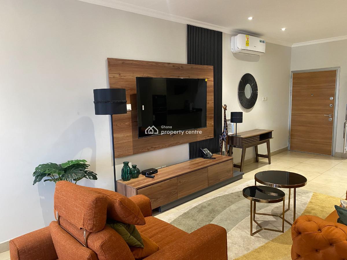 Luxury Fuly Furnished 2-bedroom Flat, North Dzorwulu, Accra, Apartment Short Let