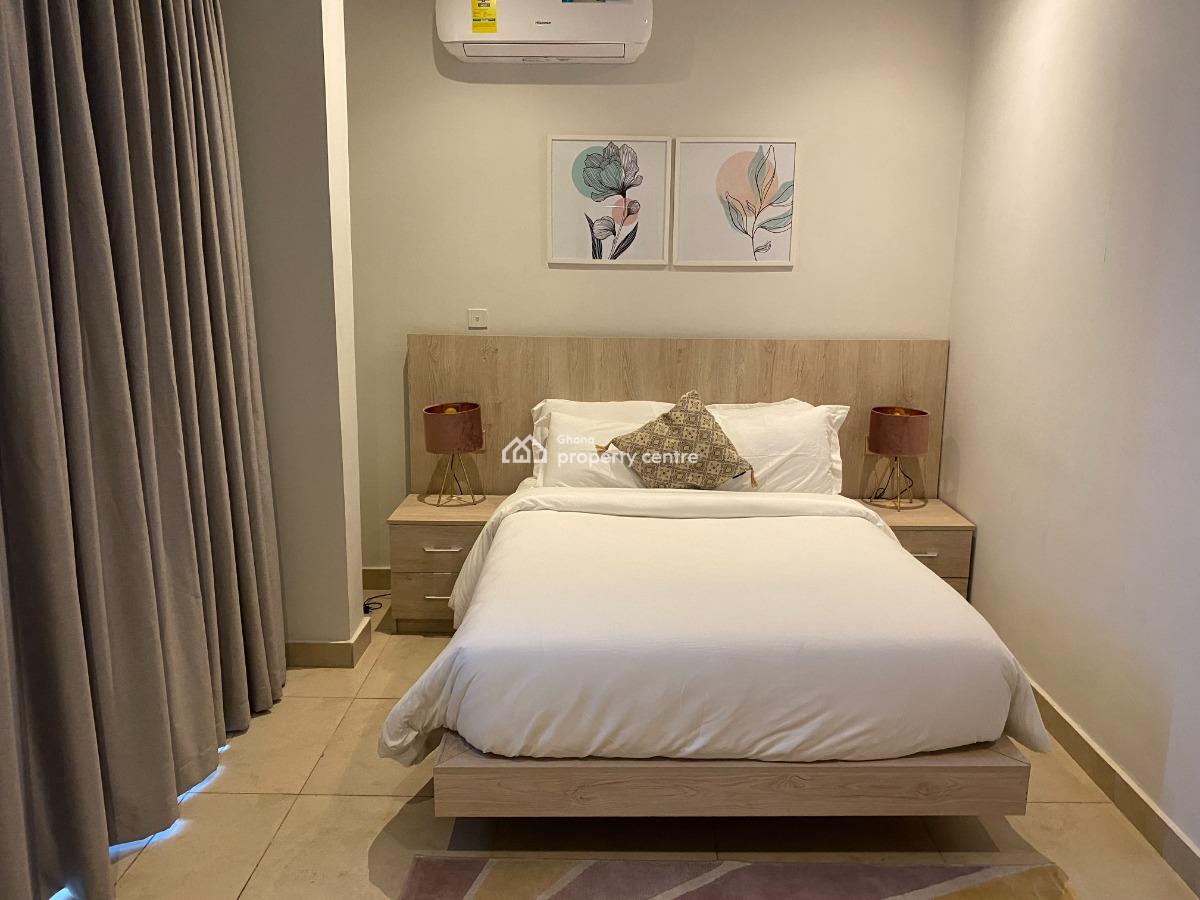Luxury Fuly Furnished 2-bedroom Flat, North Dzorwulu, Accra, Apartment Short Let