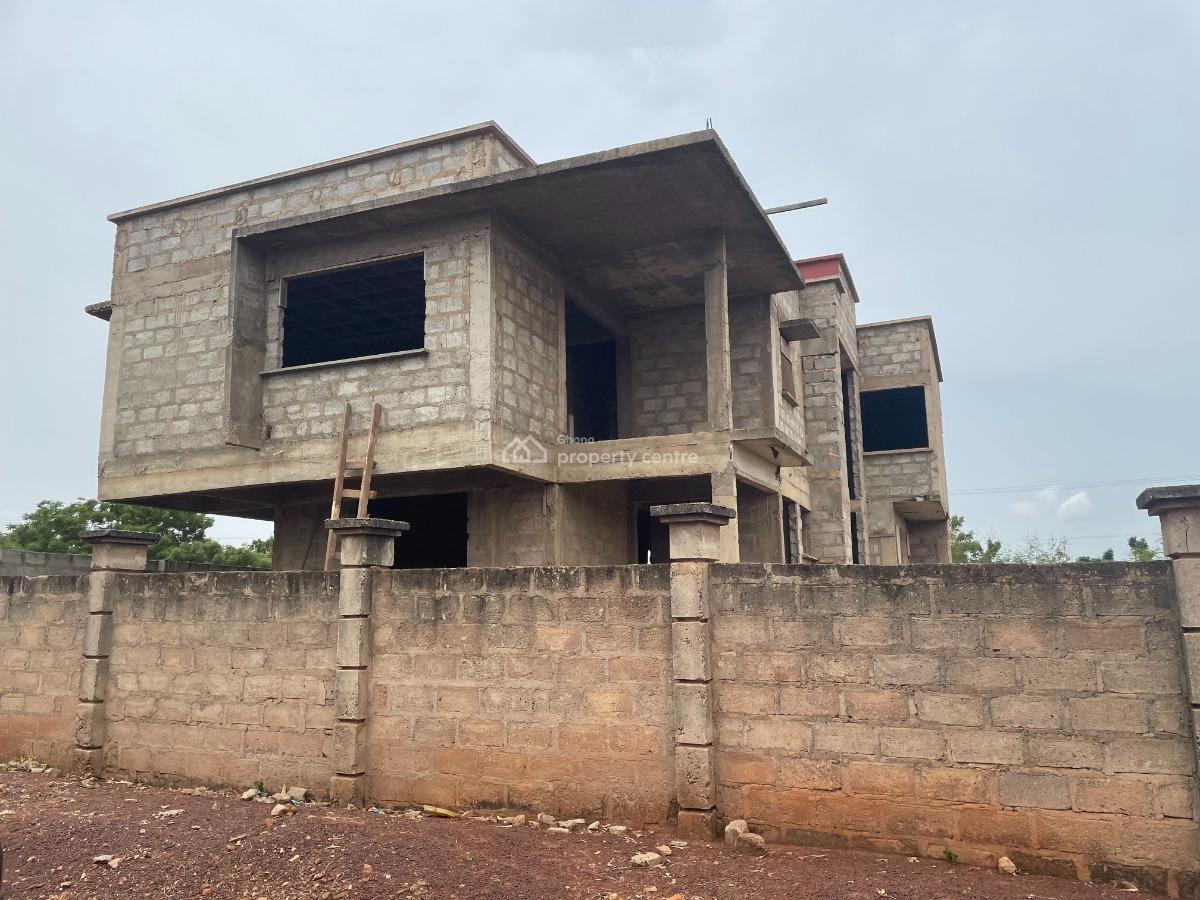 Uncompleted 4 Bedroom House, Pantang, La Nkwantanang Madina Municipal, Accra, House for Sale