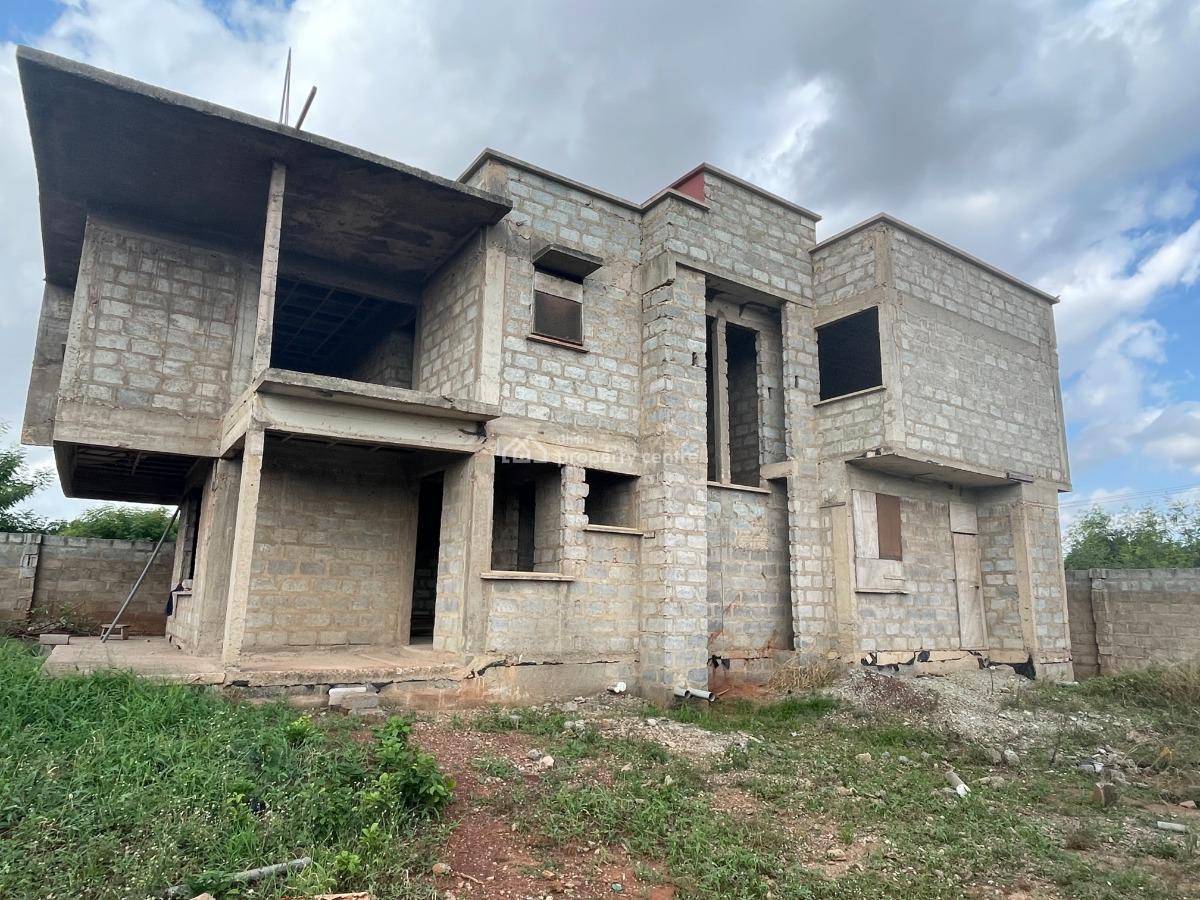 Uncompleted 4 Bedroom House, Pantang, La Nkwantanang Madina Municipal, Accra, House for Sale