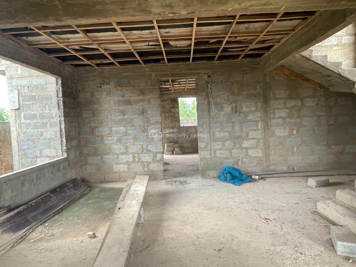 Uncompleted 4 Bedroom House, Pantang, La Nkwantanang Madina Municipal, Accra, House for Sale