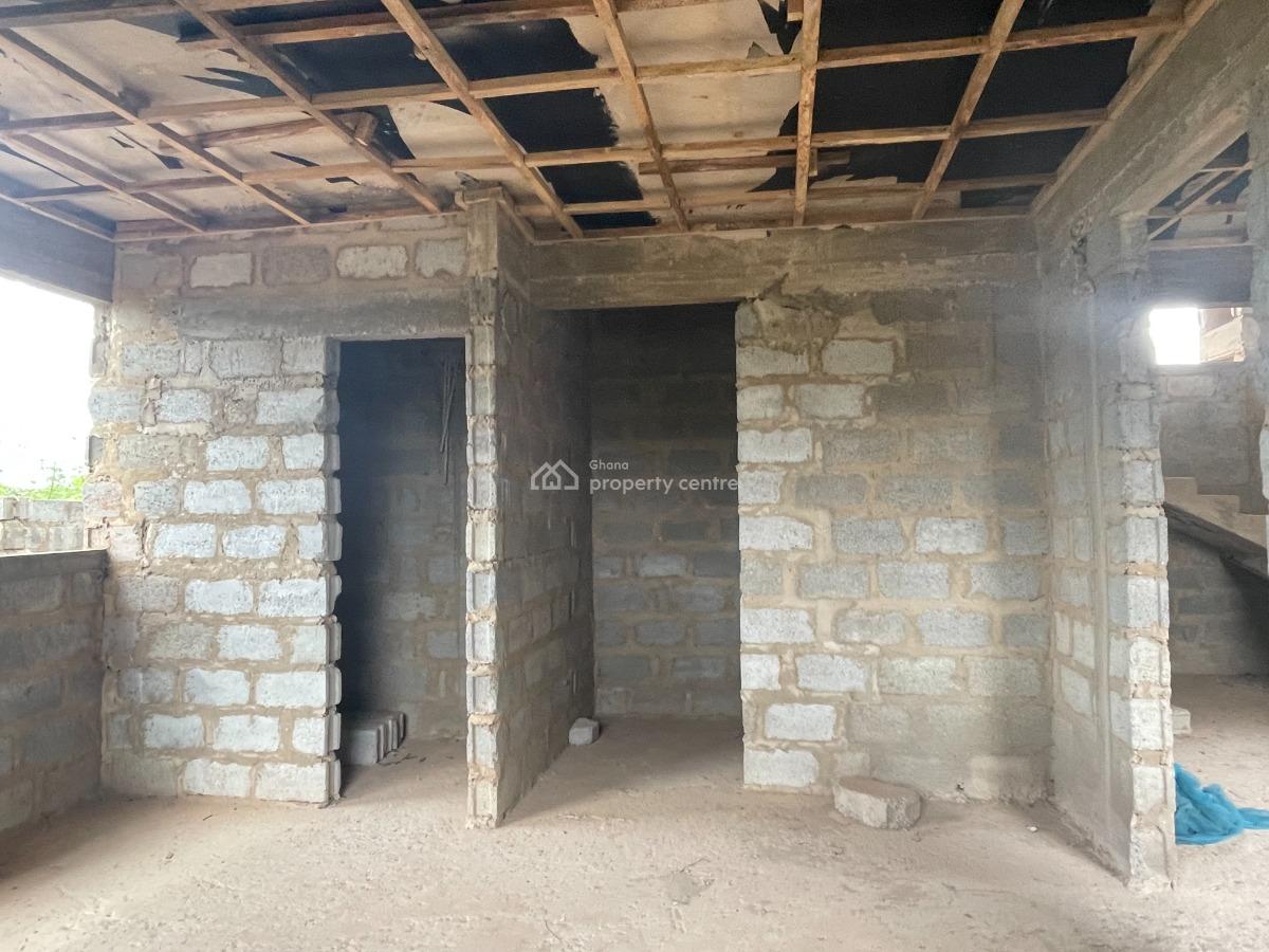 Uncompleted 4 Bedroom House, Pantang, La Nkwantanang Madina Municipal, Accra, House for Sale