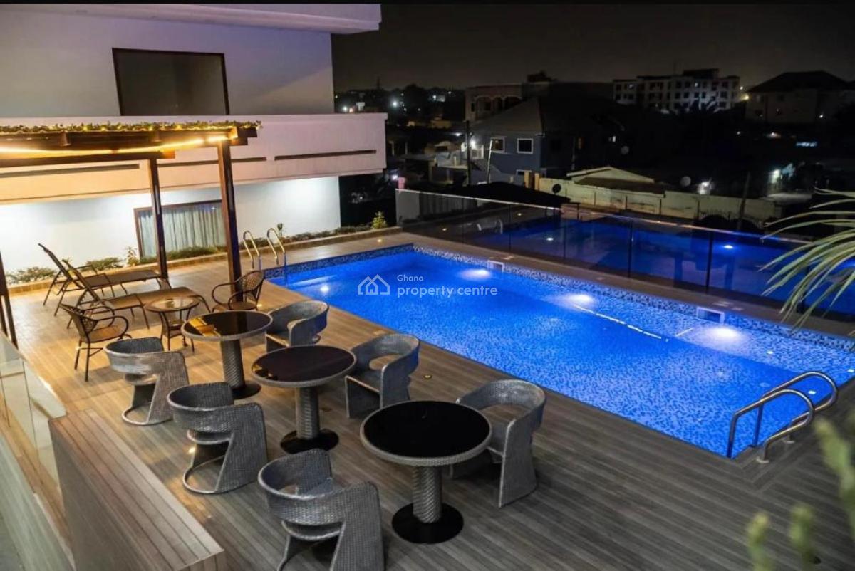 Serviced 2 Bedroom Apartment with Swimming Pool, Adjiringanor, East Legon, Accra, Apartment for Rent
