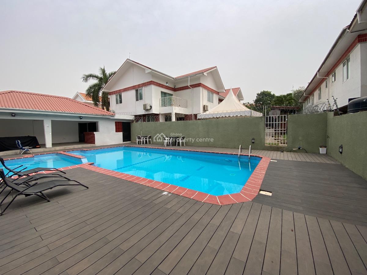 3 Bed Townhouse with Staff Quarters in a Gated Community with Pool, Cantonments, Accra, Townhouse for Rent